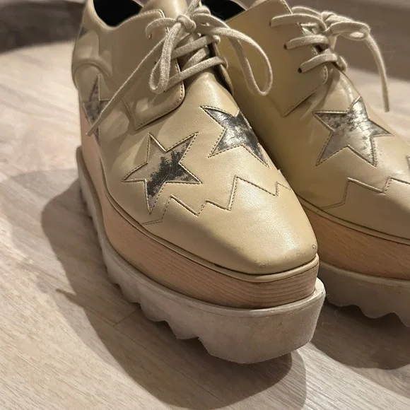 Stella McCartney Elyse Lace-Up Platform Shoes - Picture 4 of 6